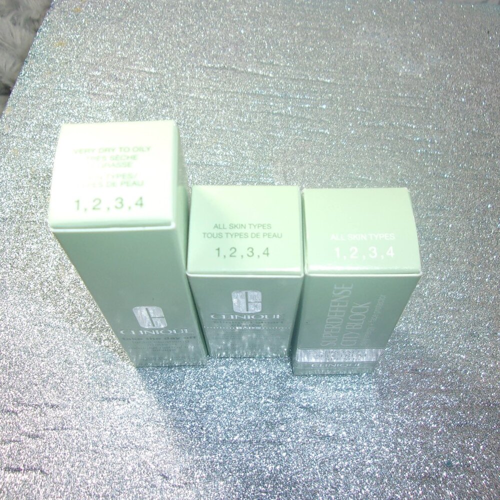 COPY - JLR-21 SET OF 3 CLINIQUE MINIS IN THEIR BOXES - Picture 4 of 6